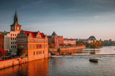 Visitas turísticas de Praga después del viaje en tren de Viena a Praga